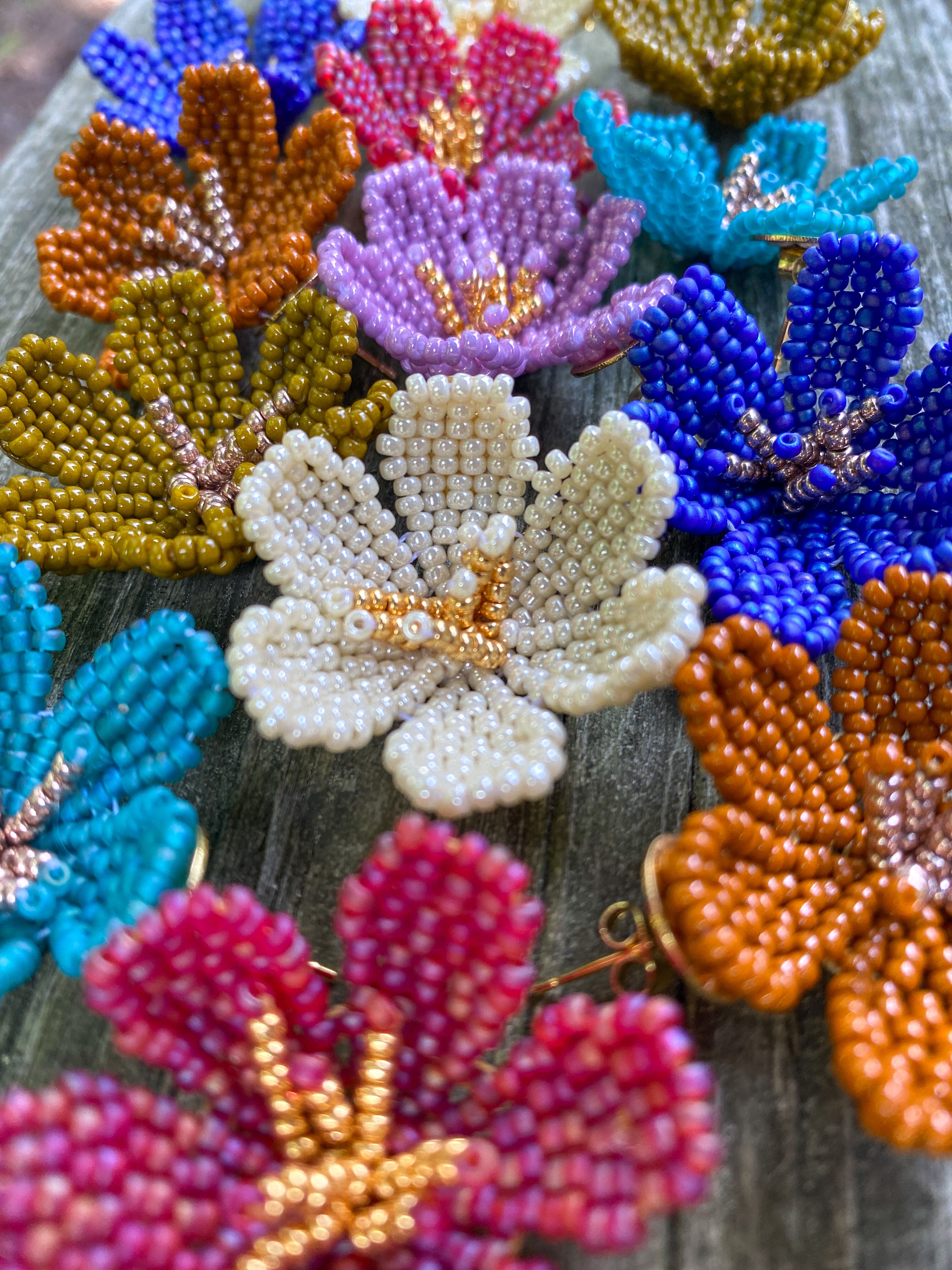 Festive Flower Studs