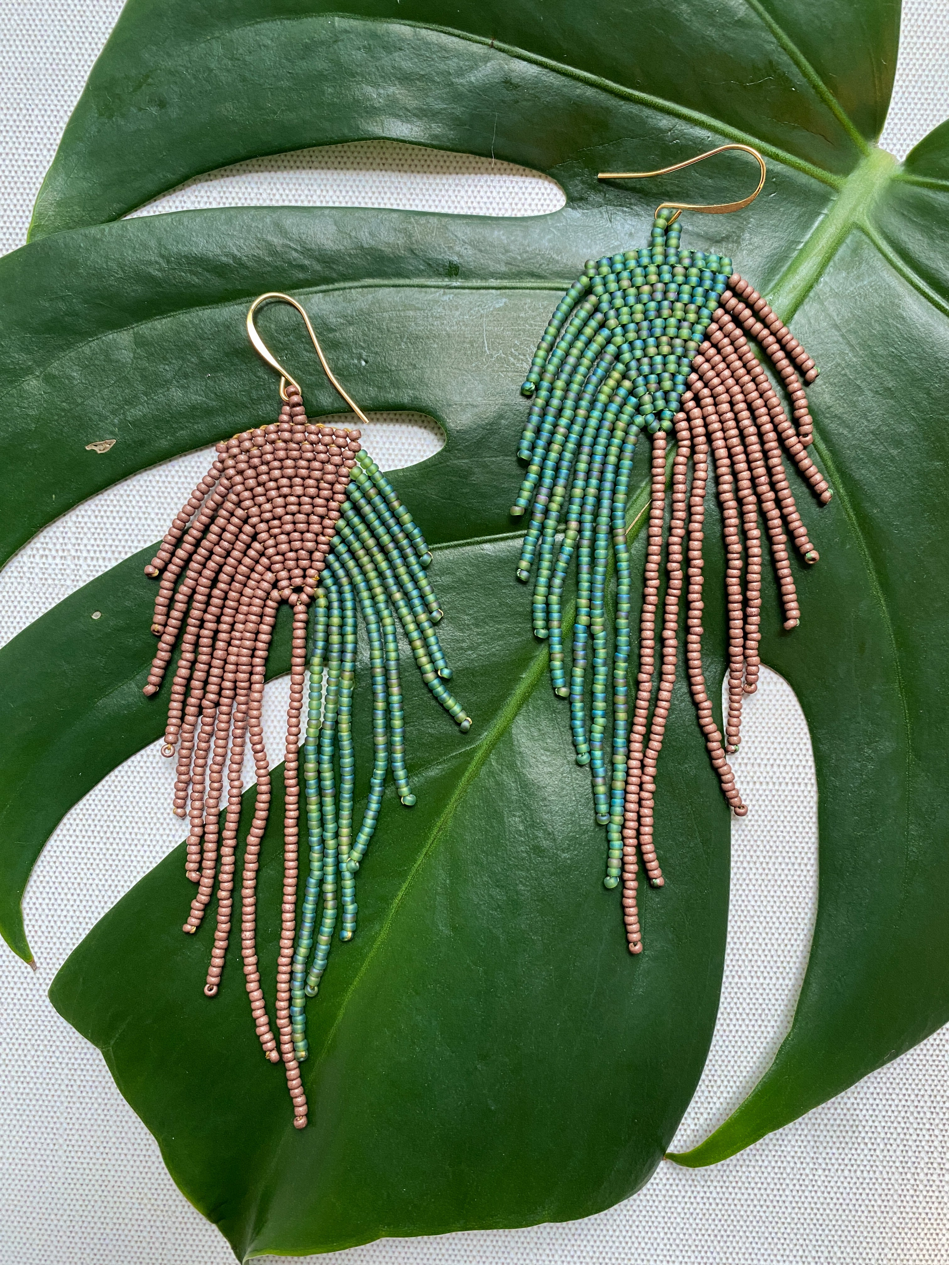 Gemini Fringe Earrings