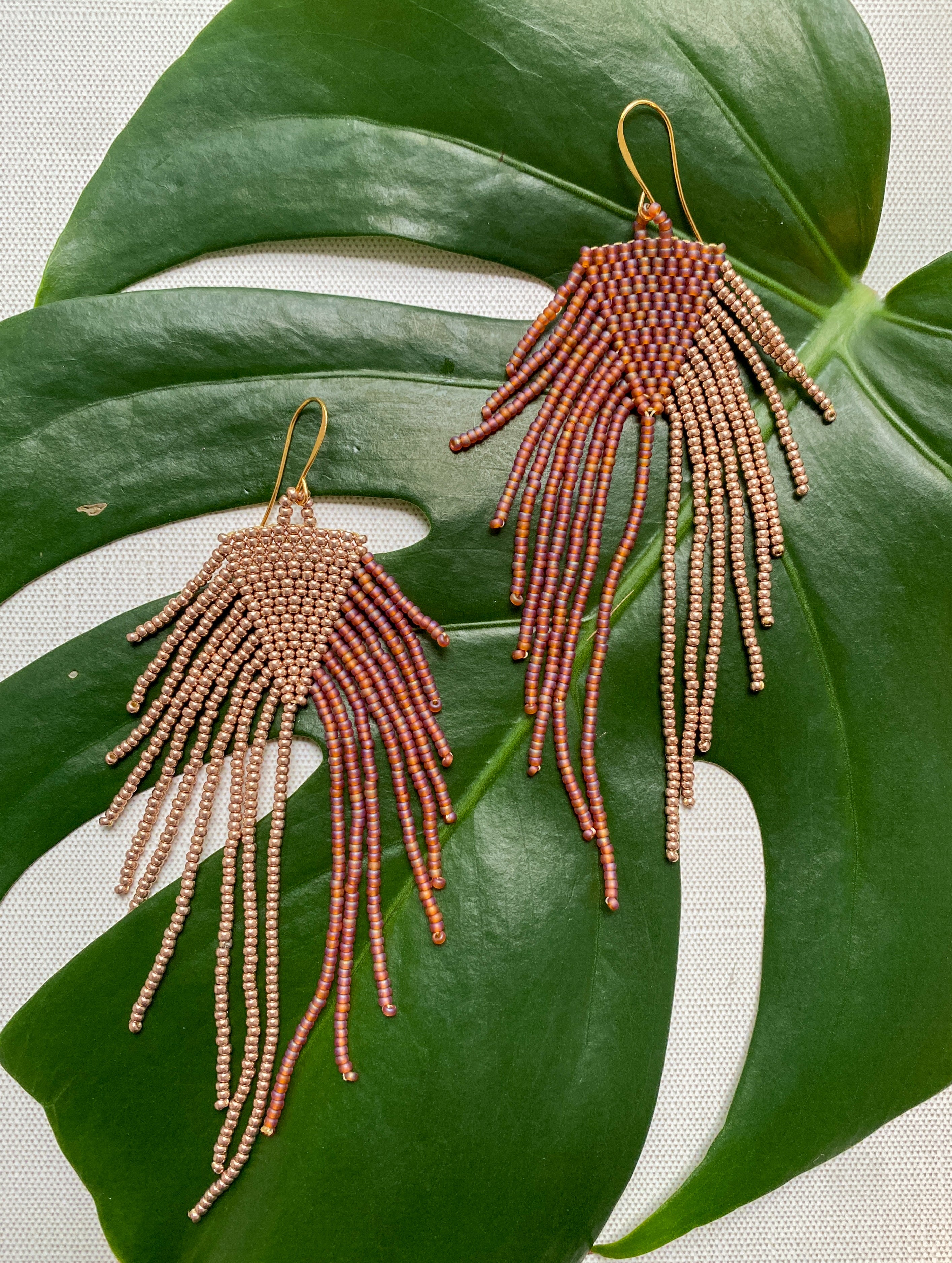 Gemini Fringe Earrings