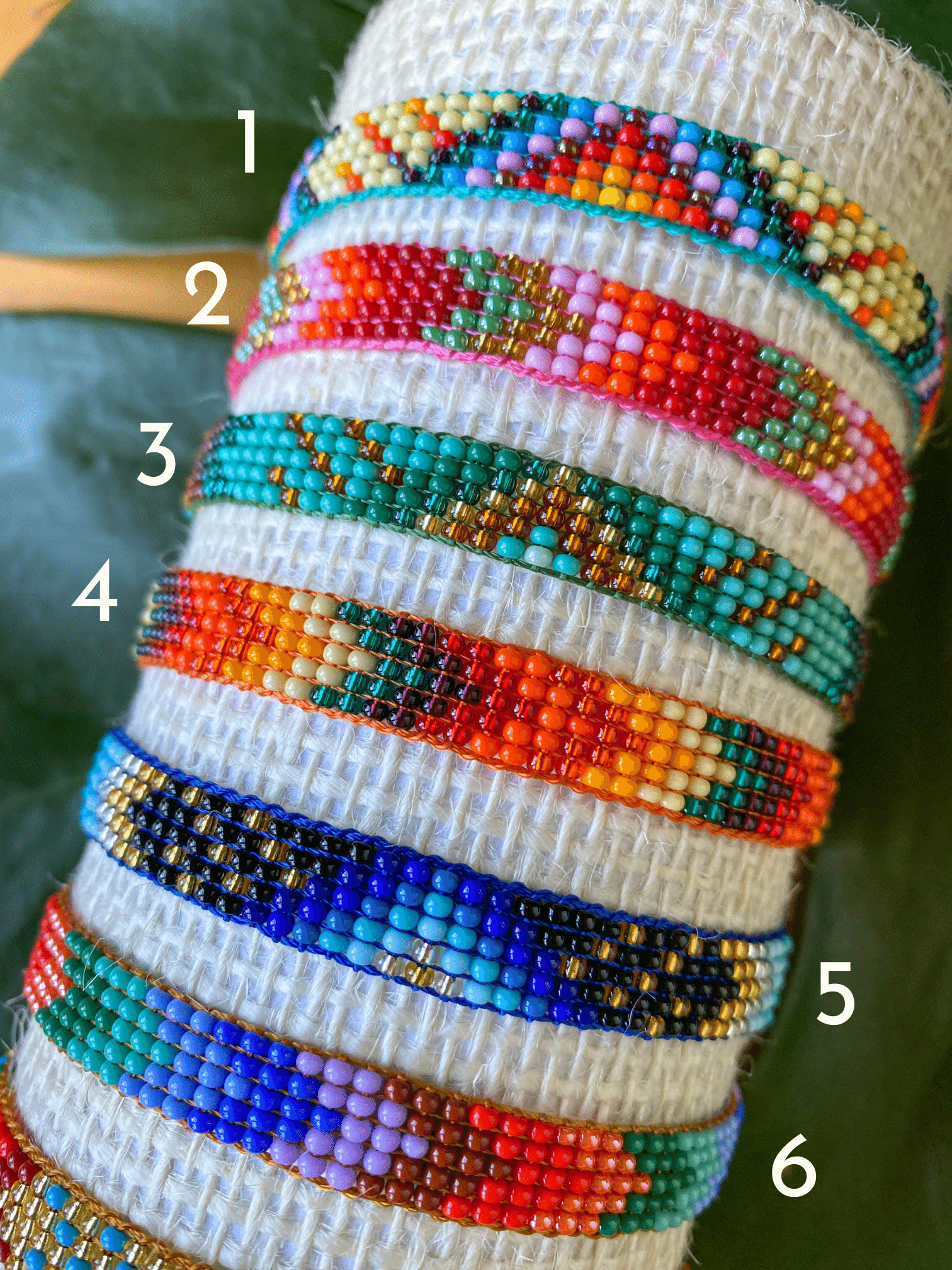 Kids/adults Friendship Bracelet Name or Slogan Seed Beads