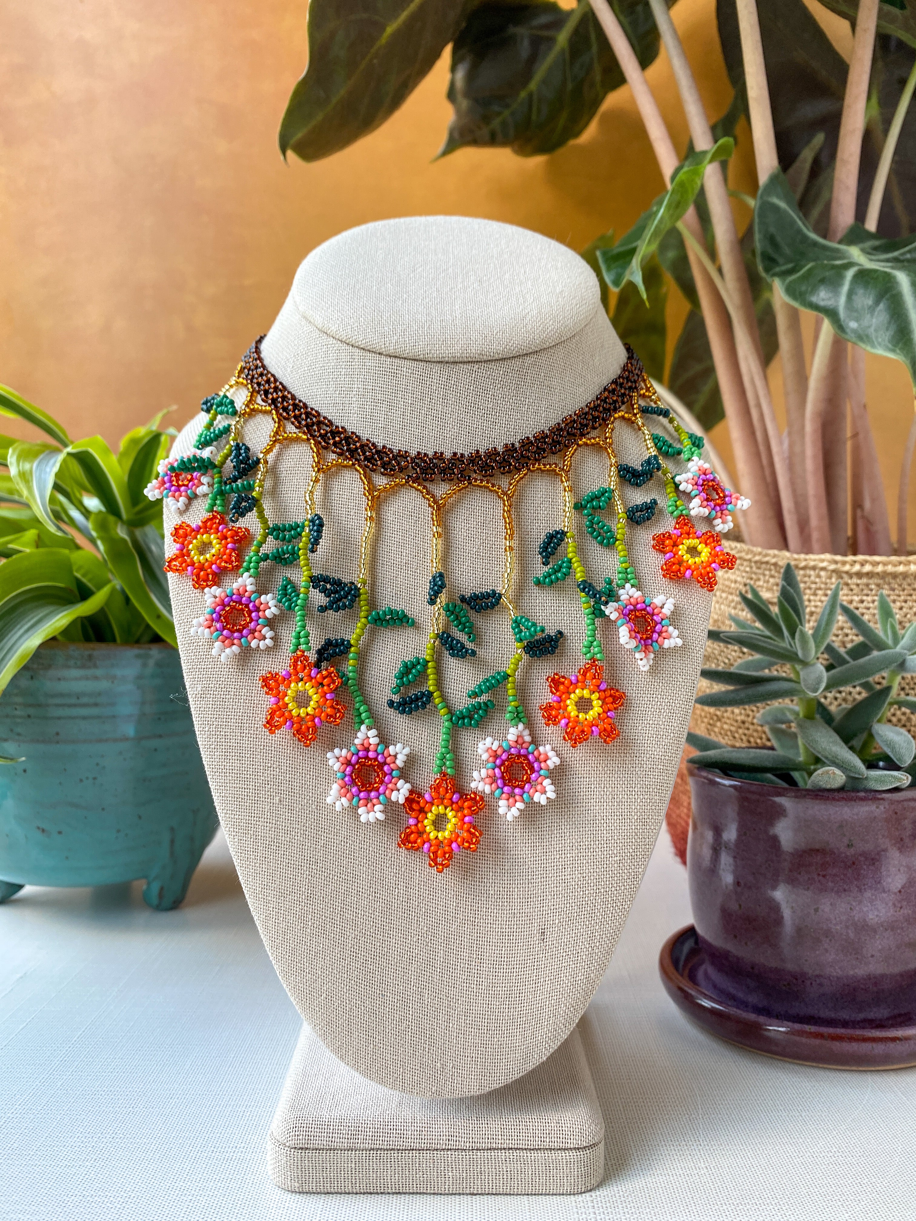 Jardín Bib Necklace - Chagra